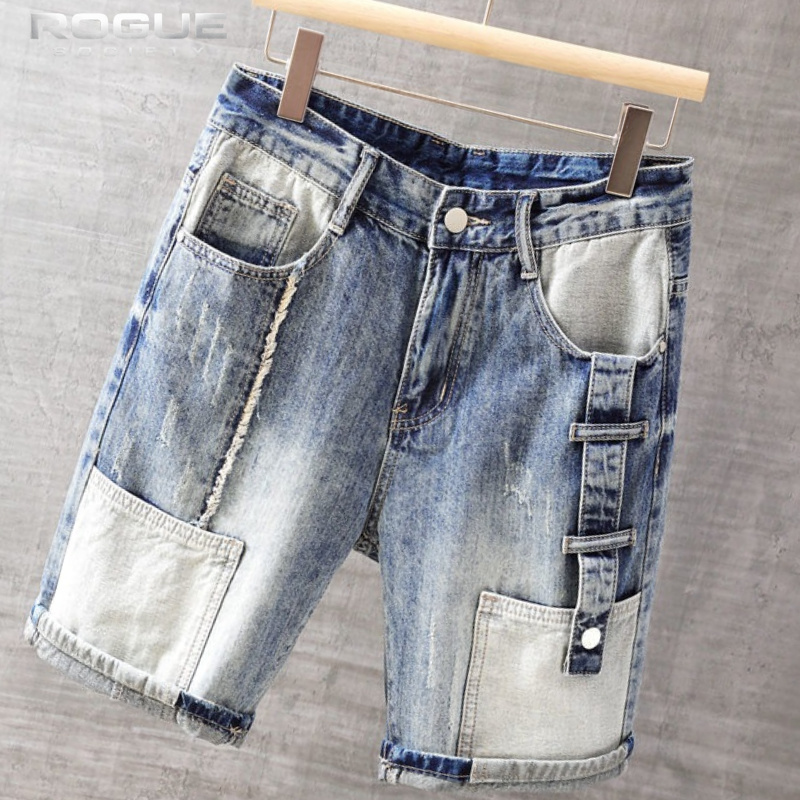 Street Fashion Korean - Korean Fashion Jorts Hip Hop Street