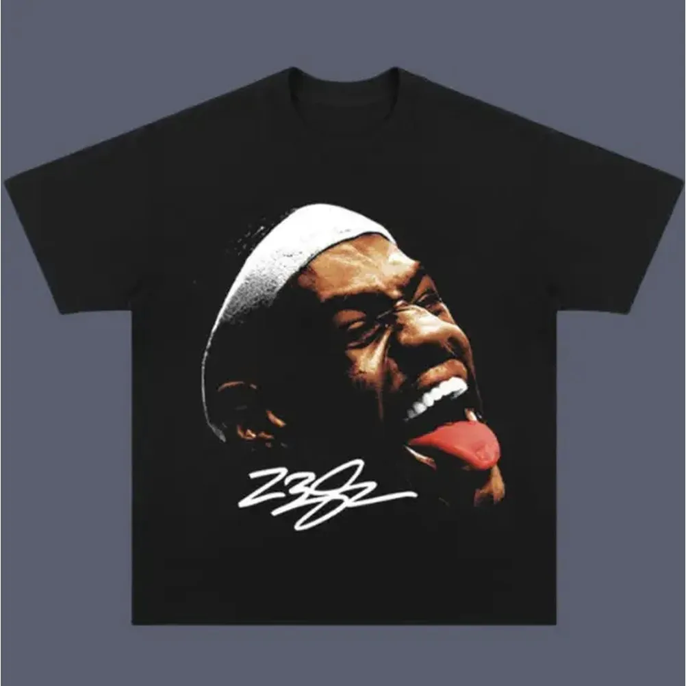 Street Fashion Magazine - Retro Lebron James Vintage Tee, Lebron