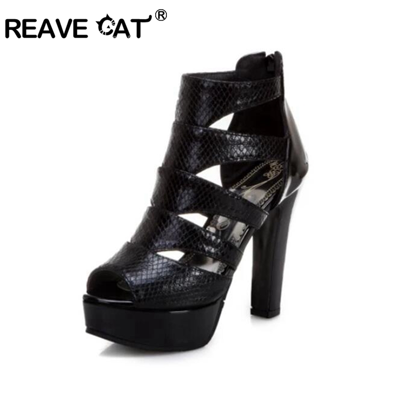 Chunky Sneaker Platform - REAVE CAT Sexy Size 34-50 Women