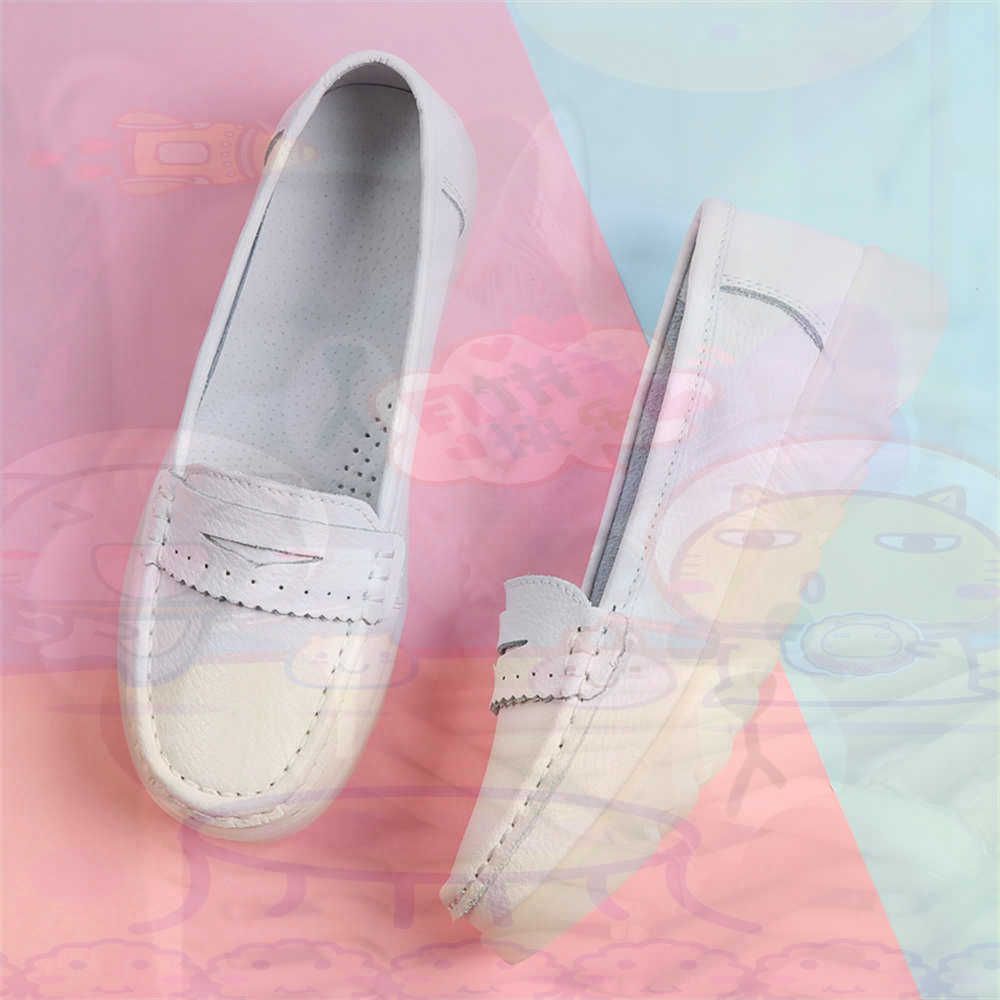 Moccasin Driving Teenage Sneak - Asian Street Fashion Girls 评论和价格