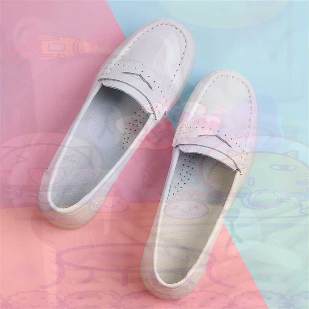 Moccasin Driving Teenage Sneak - Asian Street Fashion Girls 评论和价格
