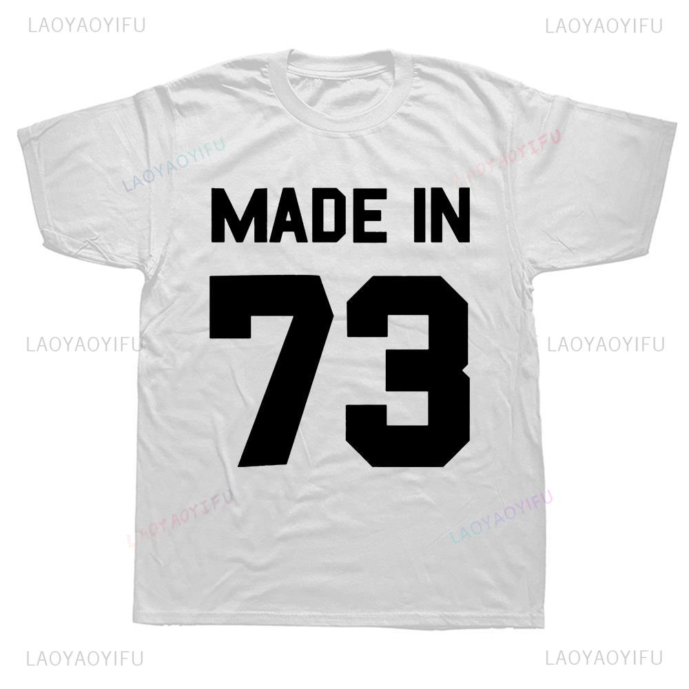 Hot Sale Made in 73 Graphic Cl - Street Fashion Magazine 评论和价格