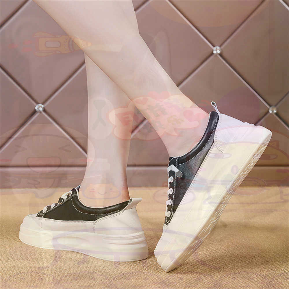 Lace-up Chunky Loafers Woman S - Asian Street Fashion Girls 评论和价格