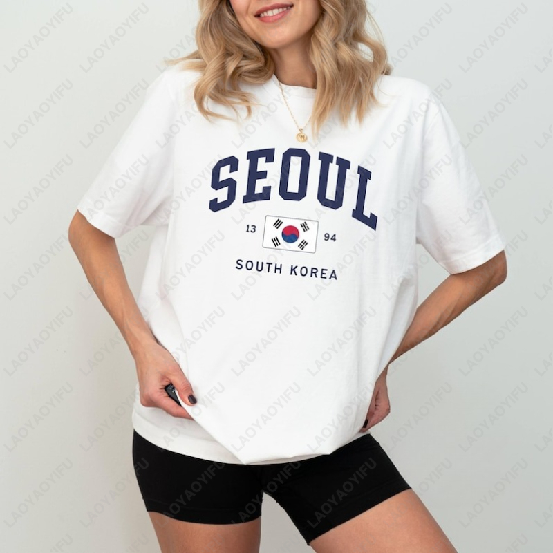 Seoul South Korean Flag Unisex - Street Fashion Seoul 评论和价格