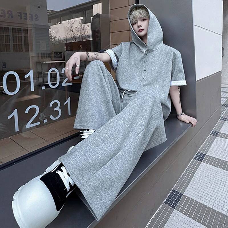 LUZHEN Original Tops Sleeve 20 - Street Fashion For Man 评论和价格