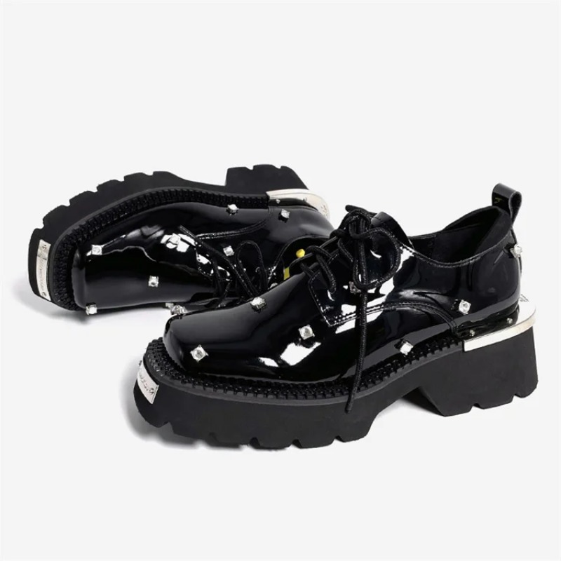 Women Loafers Crystal Platform - Chunky Sneaker Platform 评论和价格