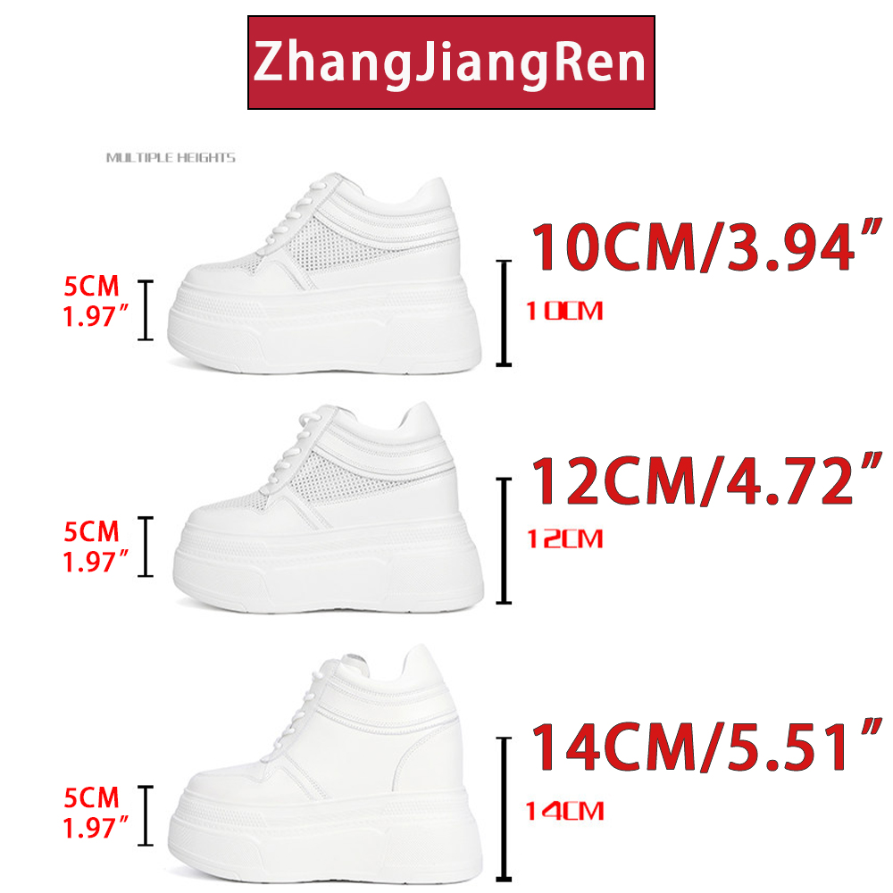 ZJR 10-14cm Chunky Sneakers Wo - Chunky Sneaker Platform 评论和价格
