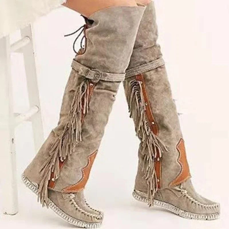 Fashion Bohemia Knee-length Wo - Girl Fashion Street 评论和价格