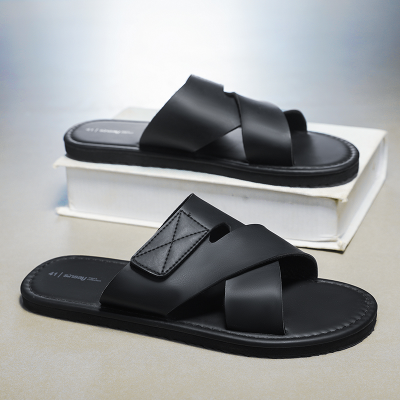 Men's Slippers 2026 New Summer - Street Fashion Korean 评论和价格