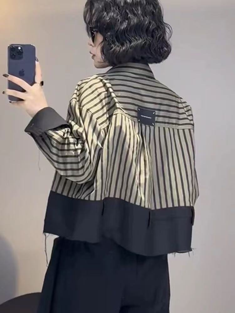 Retro Design Short Jackets Shi - Street Fashion In Korea 评论和价格
