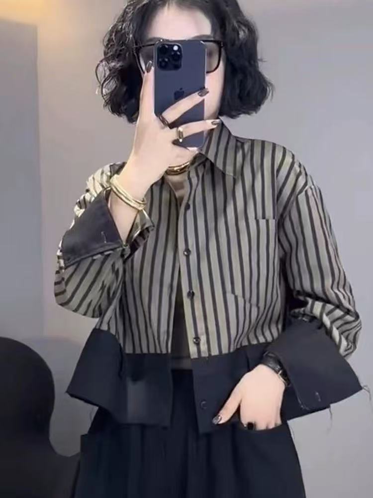 Retro Design Short Jackets Shi - Street Fashion In Korea 评论和价格