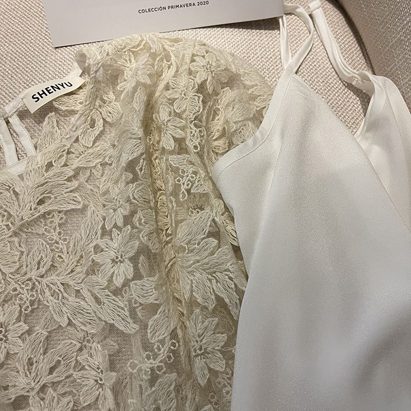 MEXZT Elegant Sheer White Shir - Street Fashion In Korea 评论和价格