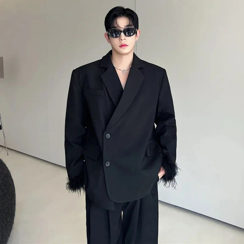 LUZHEN Men's Fashion Coat Feat - Street Fashion Reviews 评论和价格