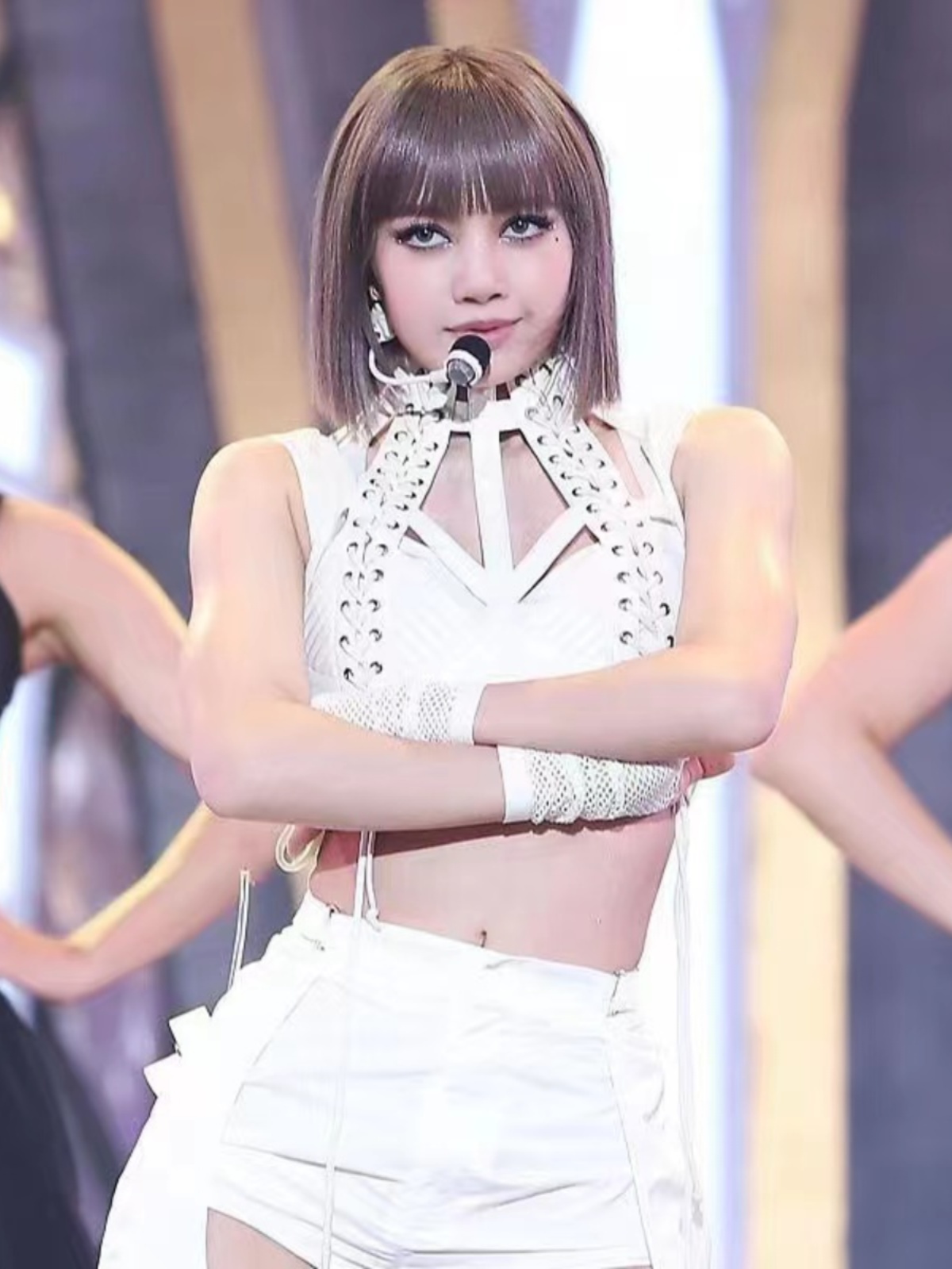 New  Female Group Dance Costum - Street Fashion Korean 评论和价格