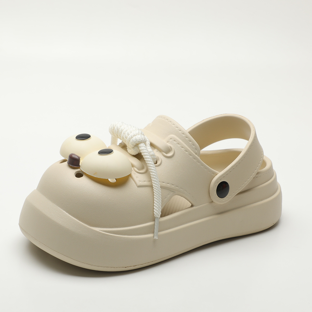 Cute DIY Big Eyes Fashion Clog - Girl Fashion Street 评论和价格