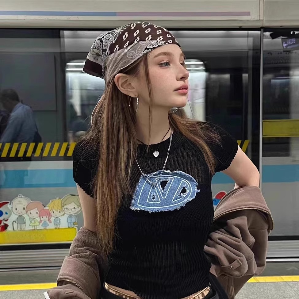 Retro American Style Headscarf - Girl Fashion Street 评论和价格