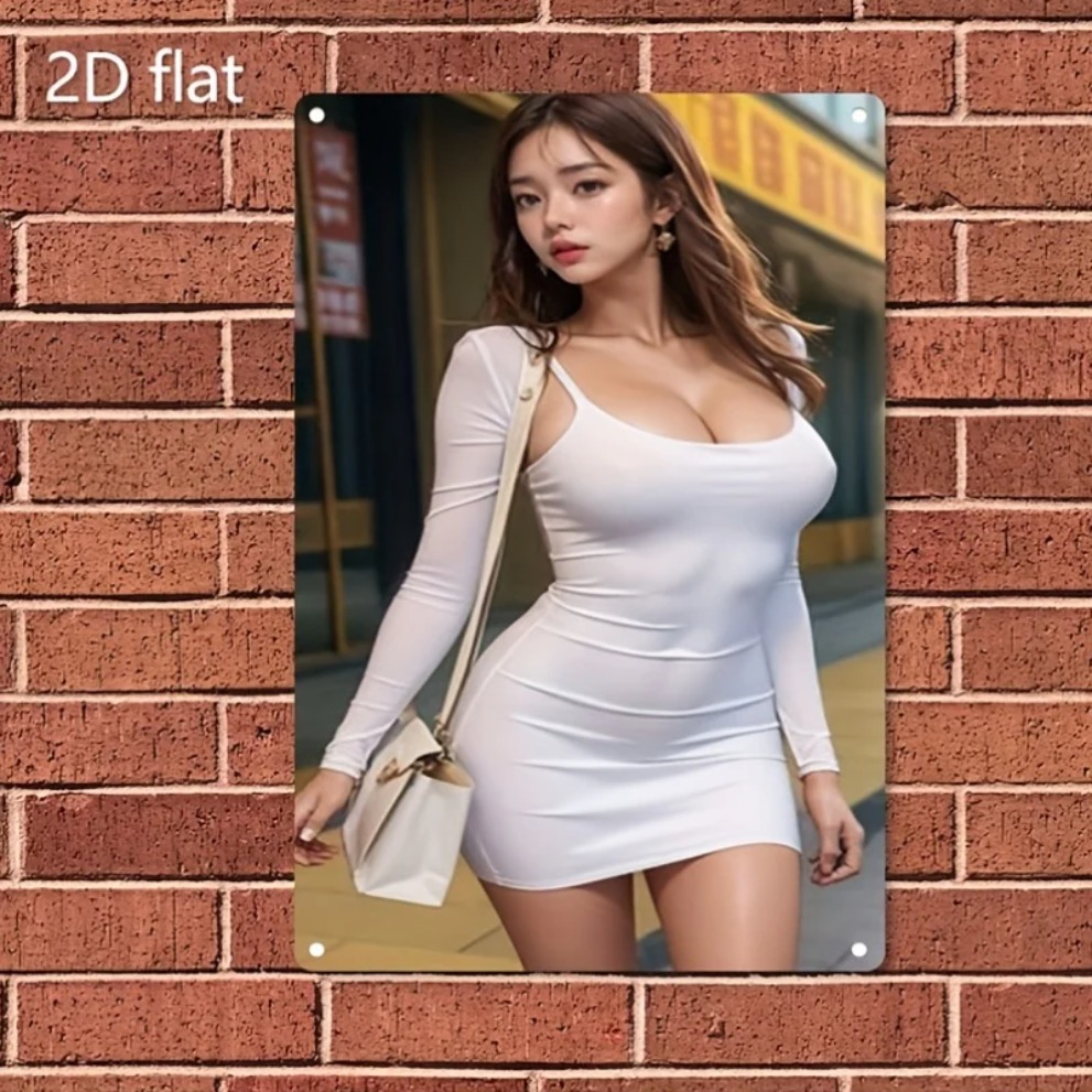 HD Metal Wall Art Asian Street - Asian Street Fashion Girls 评论和价格