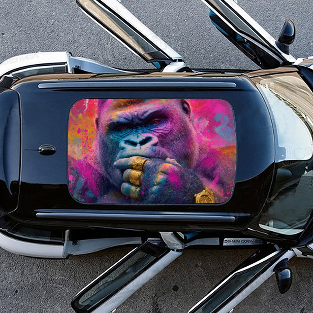 Fashionable Street Art Chimp M - Street Fashion Pose 评论和价格