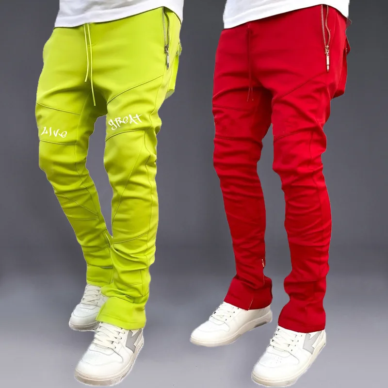 Sport Pants Men's Korean Autum - Street Fashion Korean 评论和价格