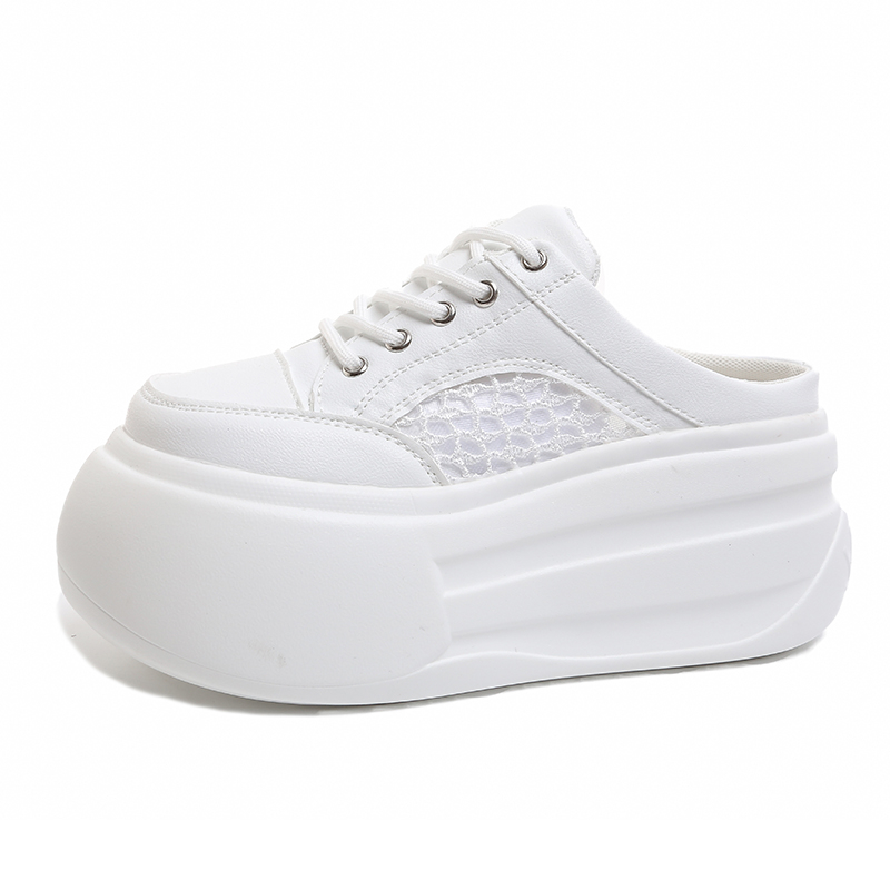 Women 7CM High Heels Chunky Sl - Chunky Sneaker Platform 评论和价格