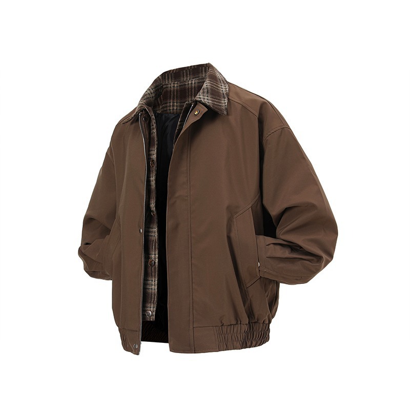 2026 Autumn New Plaid Splicing - Street Fashion Of Japan 评论和价格