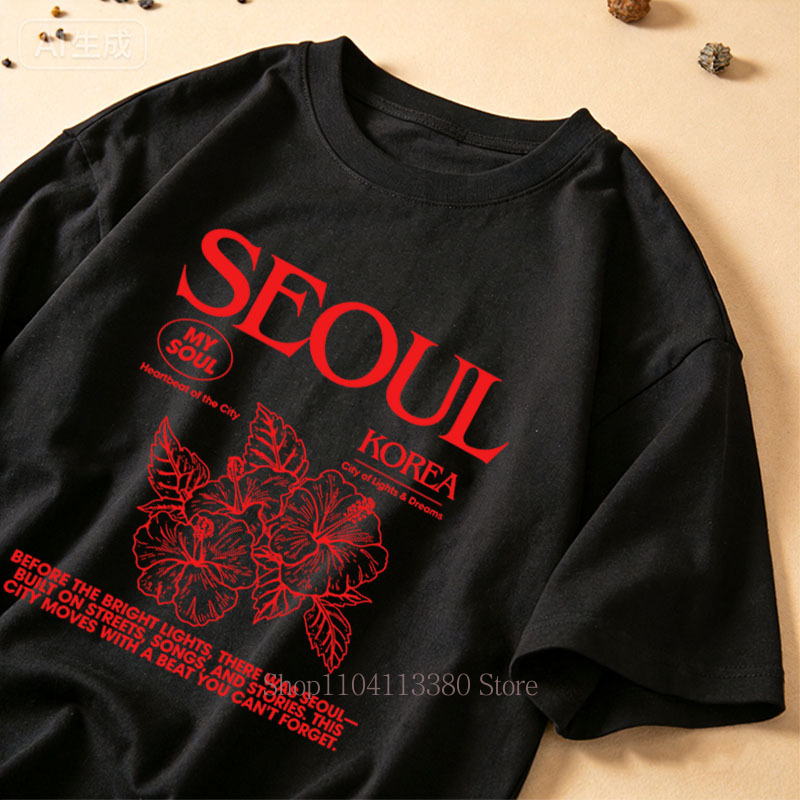 Korean Style Seoul Hibiscus Pr - Street Fashion Seoul 评论和价格