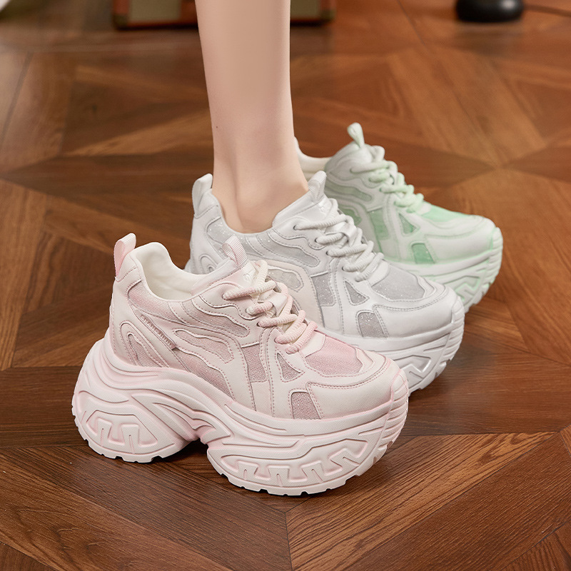 Women's Fashion Chunky Platfor - Chunky Sneaker Platform 评论和价格