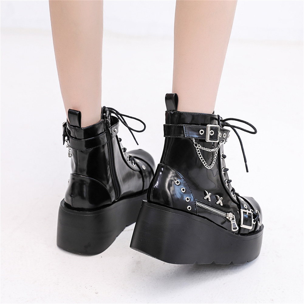 Brand New Ladies Goth Platform - Girl Fashion Street 评论和价格