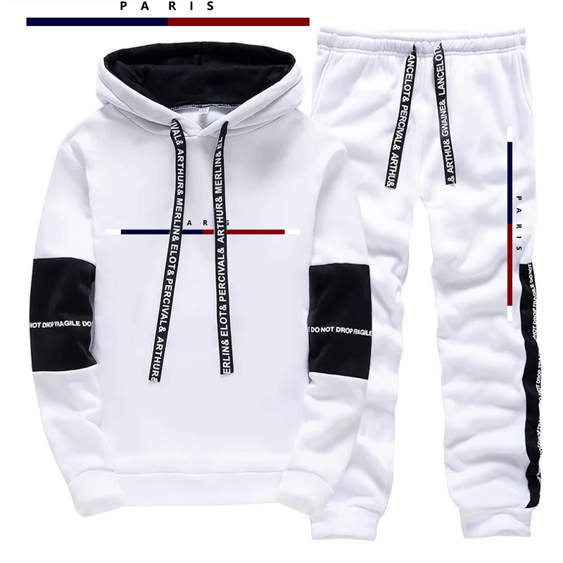 Paris Fashion Printed Men's Se - Street Fashion For Man 评论和价格